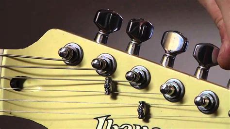 How Do I Keep A Guitar In Tune With A Tremolo Bar Youtube