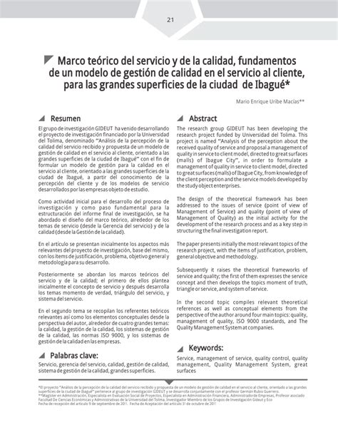 Él necesitaba un servicio, que solo ella podía darle, después de firmar el contrato nunca hubieran imaginado lo que sucedería. (PDF) Marco teórico del servicio y de la calidad, de un ...