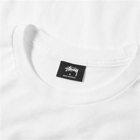 stussy butterfly tee white end us