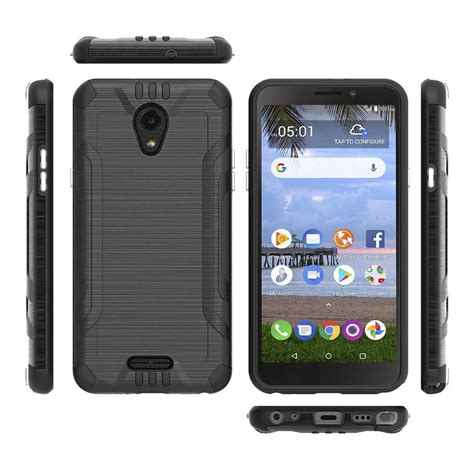 Alcatel Tcl A1alcatel Insightal501dl Case With Tempered Glass