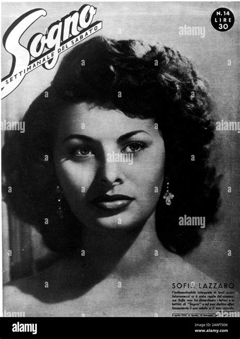 Sofia Loren Italy Hi Res Stock Photography And Images Alamy
