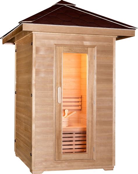 One Two Person Outdoor Wet Dry Swedish Steam Traditional Sauna