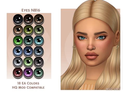 Mod The Sims Maxis Match Eyes Colors SexiezPicz Web Porn