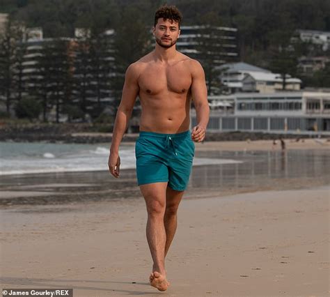Myles Stephenson Shows Off Rippling Muscles In Australia Photo Shoot