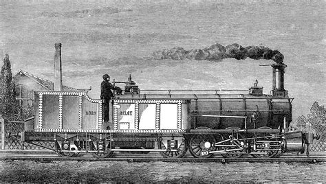 Engerth Articulated Steam Locomotive 1850s Stock Image C0304185
