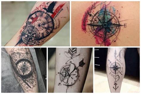 Compass Tattoo Ideas For Men And Women Inspirationfeed
