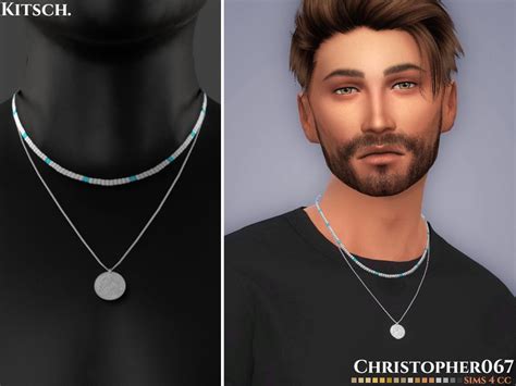 Pin By Digi On Accessories Sims 4 In 2021 Necklace Turquoise Bead