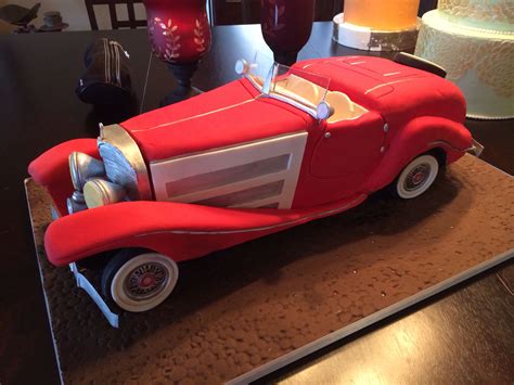 Classic Car Cake For A 60th Birthday By N Cake Decorating Ideas