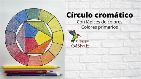 Cómo Dibujar Un Círculo Cromático Con Tres Colores Primarios Youtube