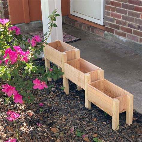 Easy Diy Tiered Planter Box With Plans Anika S Diy Life