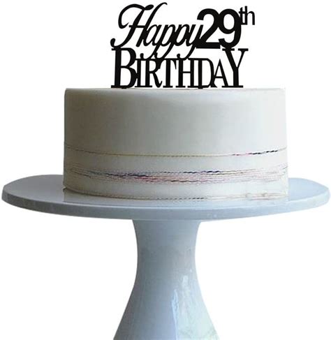 29th Birthday Cakes Happy 29th Birthday Cake Designs Cake Stand Check
