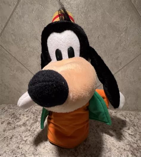 Vtg Goofy Hand Puppet Disneyland Walt Disney World Parks 12 Plush