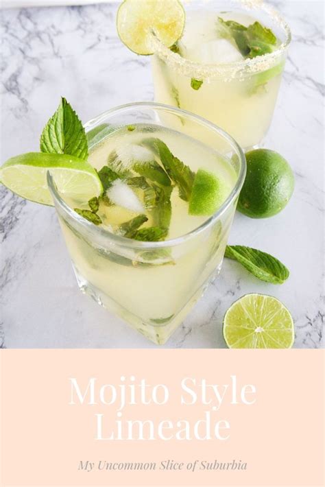 Using cuban rum will score you points for authenticity. Mojito-Style Limeade (With images) | Limeade recipe ...