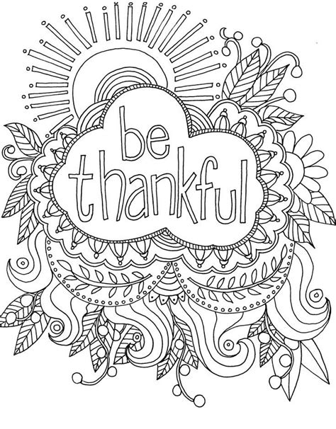 Thankful Quotes Coloring Pages Quotessy