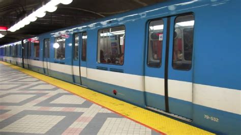 Montreal Stm Metro Ride On The Blue Line 8 14 19 Youtube