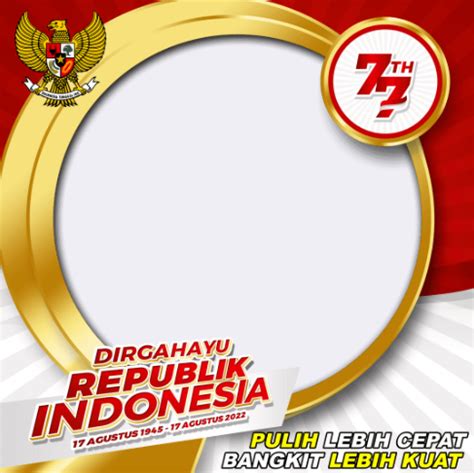 44 Link Twibbon Bingkai Foto HUT Kemerdekaan Indonesia Ke 77 Tahun 2022