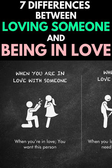 7 Differences Between Loving Someone And Being In Love In 2020 When