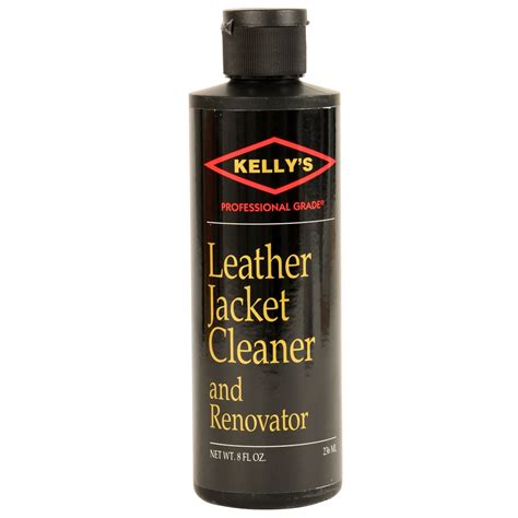 Advice on dry cleaning leather jackets. Kelly's Leather Jacket Cleaner & Renovator - 8 oz.