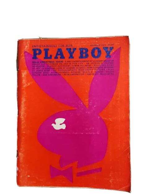 Playboy Magazine December Karen Christy Playmate Sex Stars Pages Picclick