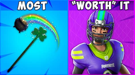 All featured and daily items currently in the shop. 15 MOST "WORTH IT" ITEMS in Fortnite! (buy these items ...