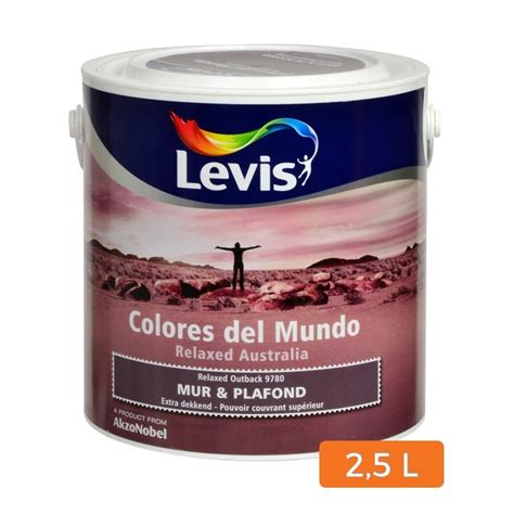Peinture Levis Colores Del Mundo Mur Et Plafond 25 L