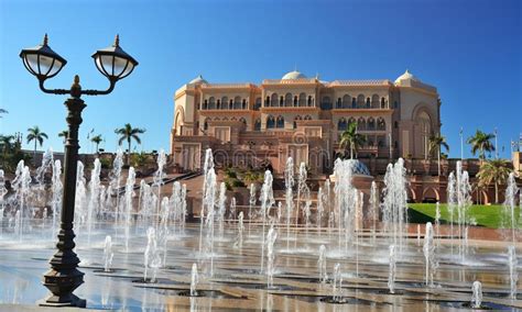 Hotel Del Palacio De Los Emiratos En Abu Dhabi Foto De Archivo Imagen
