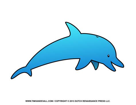 Charming Cartoon Dolphins Celebrating The Playful And Intelligent