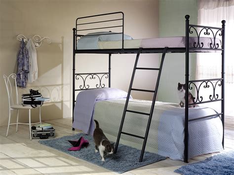 Letto 120x200 in arredamento zona notte. Letto a castello Vienna COSATTO LETTI | DESIGNPERTE.IT