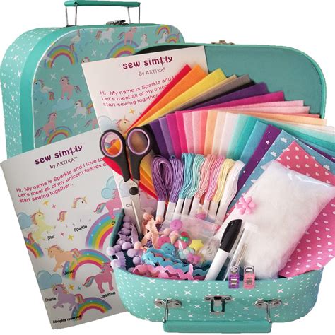 Artika Sewing Kit For Kids Diy Craft For Girls The Most