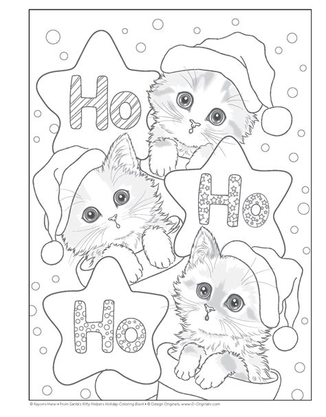 Heck Of A Bunch: Christmas Coloring Books that Are Purr-fect for the