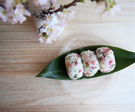 Sakura Onigiri Cherry Blossom Rice Balls Recipe Japan Food Style