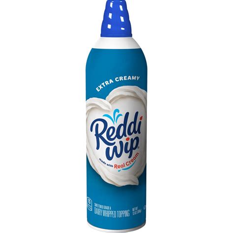 Reddi Wip Extra Creamy Whipped Topping Made With Real Cream Shop Sundae Toppings At H E B
