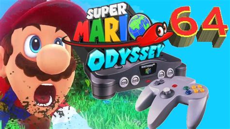 Mario Odyssey 64 On The Nintendo 64 Gameplay Rom Hack Retro Gp