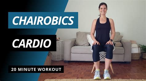 20 Minute Chair Aerobics Workout Cardio Youtube
