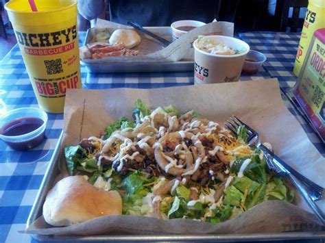 Smokehouse Salad And Free Big Yellow Cup For Texting In Yelp