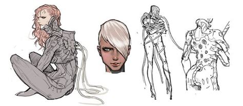 Cases and challenges • locations • survivors • weapons • food • magazines • clothing. Have some Metal Gear Rising: Revengeance concept art