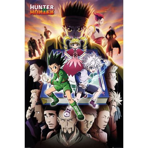 Hunter X Hunter Manga Tv Show Poster Book Key Art Cast Size 24