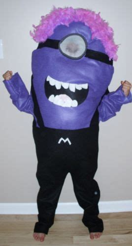 Evil Minion Costume Despicable Me Kid Child Evil Minion Costume