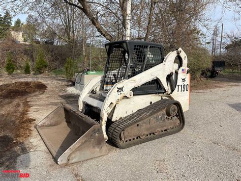 2001 Bobcat T190 Construction Compact Track Loaders For Sale Tractor Zoom
