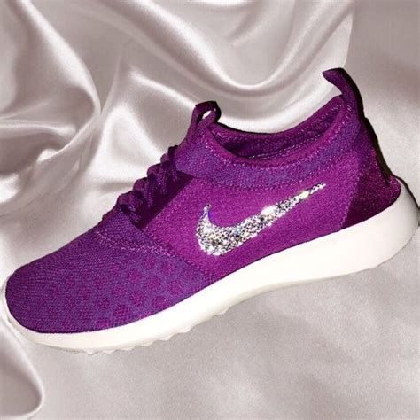 Nike Juvenate In Purple With Swarovski Crystals Note Please Order
