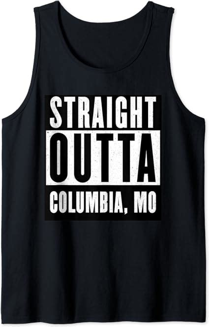 Straight Outta Missouri Tshirt Columbia Home Tee V Neck