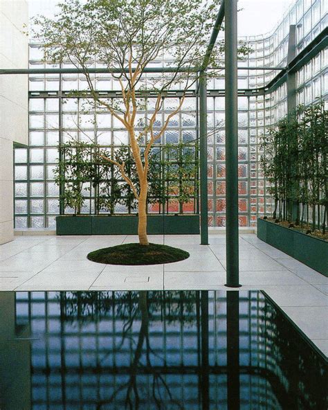 Maison Hermès Tóquio Japão Vista Do Jardim Suspenso Renzo Piano
