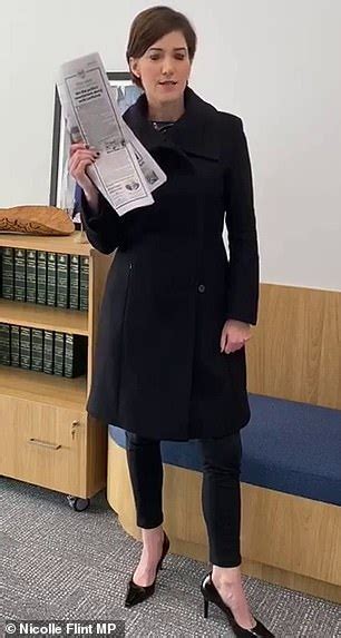 Find out more about nicolle and the electorate of boothby. South Australian Liberal MP Nicolle Flint stripped down to ...