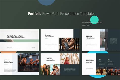Portfolio PowerPoint Template | Creative PowerPoint Templates ~ Creative Market