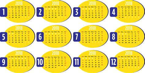 Calendar Business 2018 · Free Vector Graphic On Pixabay