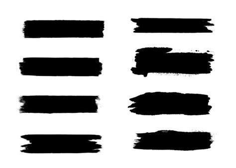 Download 8 Brush Stroke Banners Vector (SVG, PNG) | OnlyGFX.com