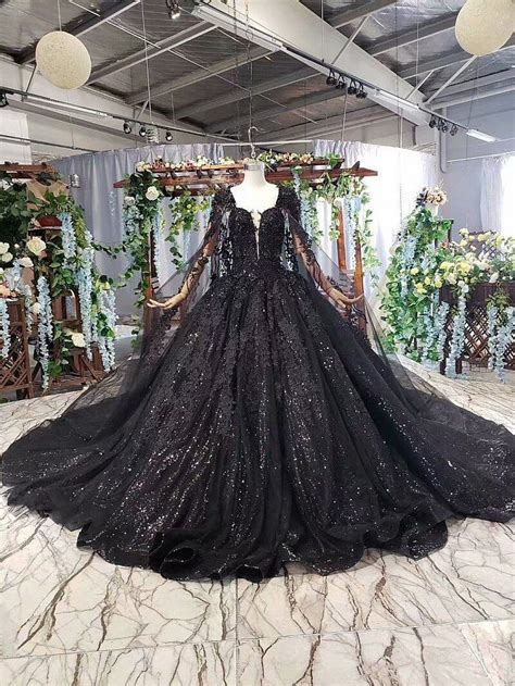 Goth Wedding Dresses Black Wedding Gowns Wedding Dresses With Flowers