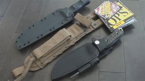 Spec Ops Brand Combat Master Knife Sheath Overview Youtube
