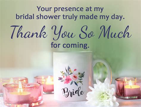 50 Bridal Shower Thank You Messages Wishesmsg