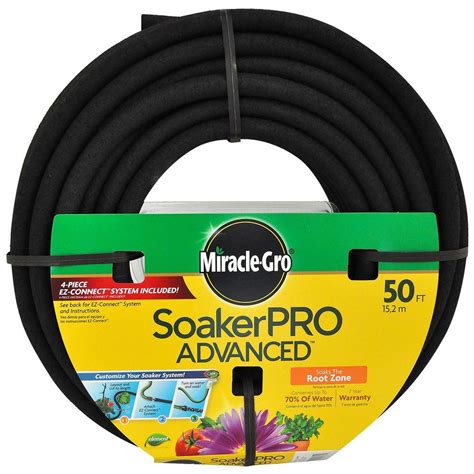 Miracle Gro Soakerpro Element 38 In Dia X 50 Ft Advance Water Hose